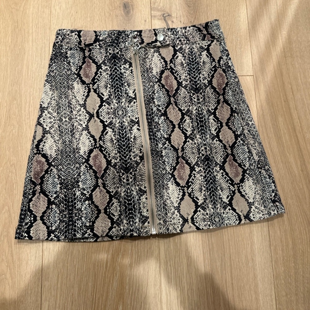 Altard State Snake Print Skirt